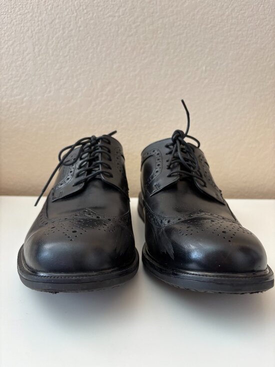 Rockport Hydro Shield Wingtip Oxford Dress Shoes Mens 10W Black Leather main image 4